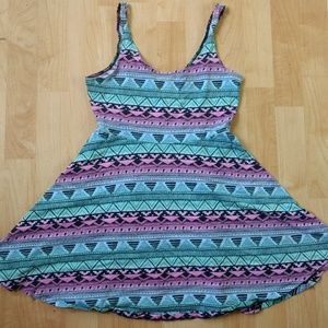 PINK Victoria's Secret Geo Print Mini Tank Dress